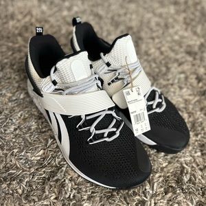 New with tags Reebok Nano x Rich Froning size 12 black and white crossfit shoes